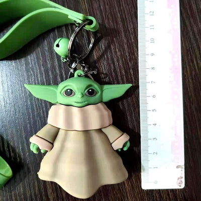 Baby Yoda Keychain Ring - Furvenzy