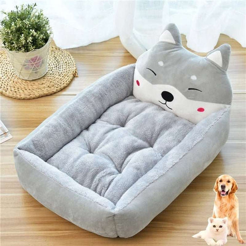 Cartoon Kennel Removable Washable Dog Bed Sofa Furvenzy