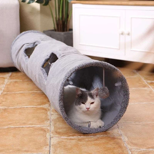 Cat Toy Pet Tunnel Tube - Indoor Training Furvenzy