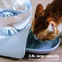 Cat Gravity Waterer Bowl Dispenser Furvenzy