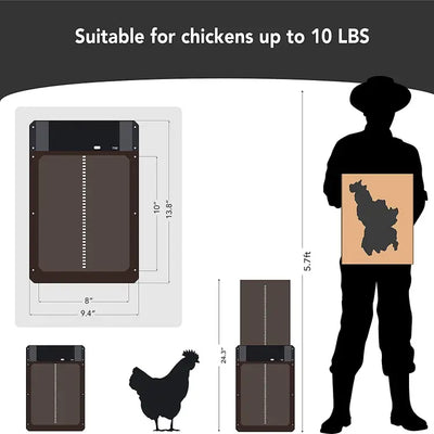 Automatic Chicken Coop Door with Light Sensing