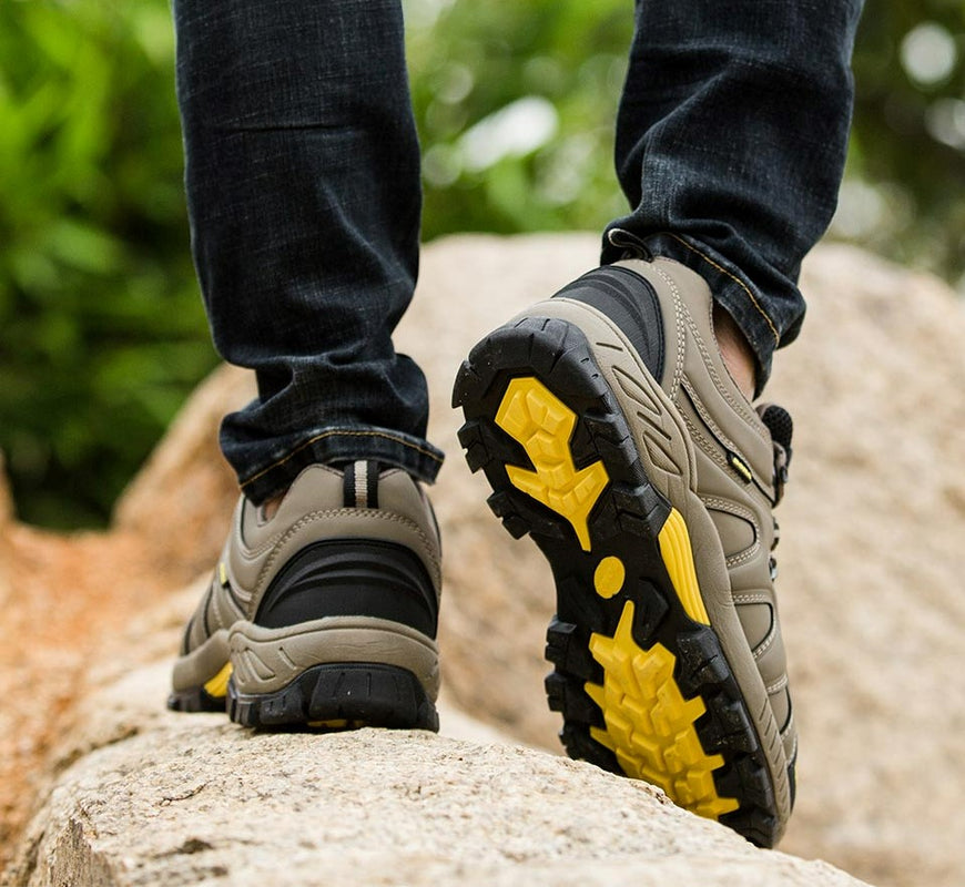 Men Hiking Shoes Trekking Sneakers - Furvenzy