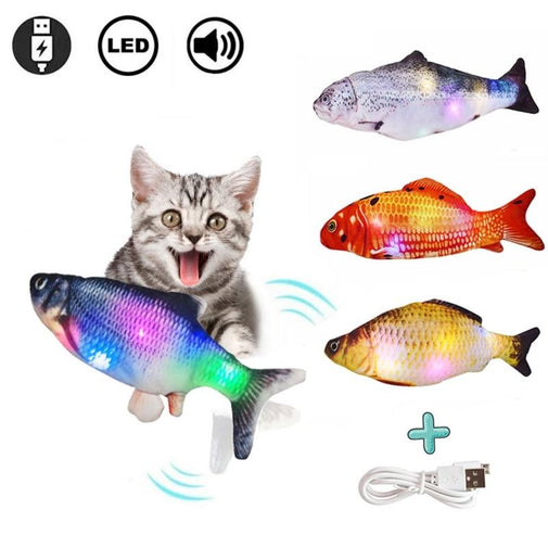 Electric Flopping Fish - Cat Fish Toy Furvenzy