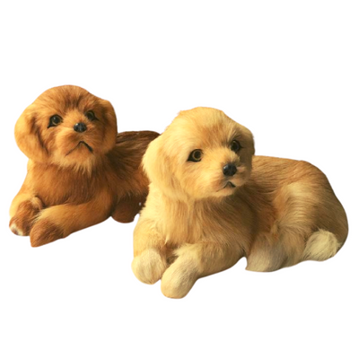 Realistic Golden Retriever Dog Plush Stuffed Toy