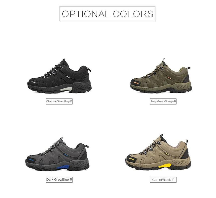 Men Hiking Shoes Trekking Sneakers Furvenzy