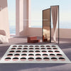 Checkerboard Living Room Carpet Geometric Rug 16