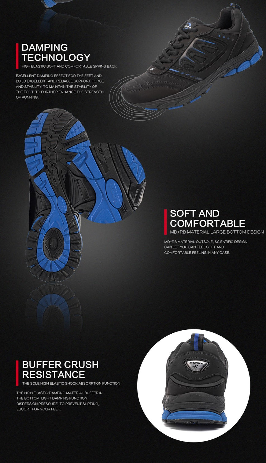 Men Running Shoes Trekking Sneakers Furvenzy