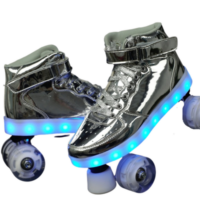 Outdoor Roller Skates for Women & Men - LED