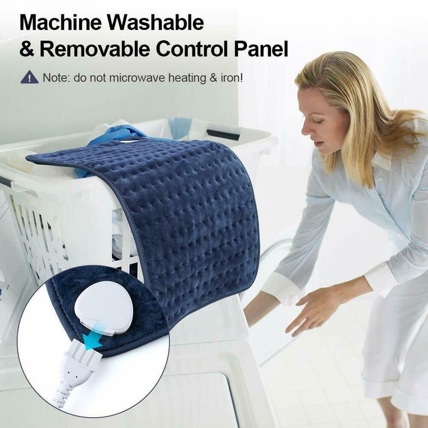 Electric Heating Pad Microplush Blanket Furvenzy