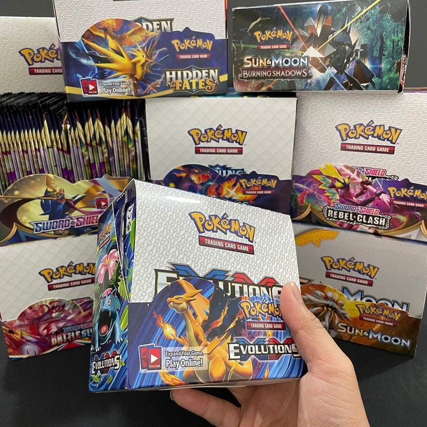 Mini Toy box Pokemon Cards 324Pcs Furvenzy