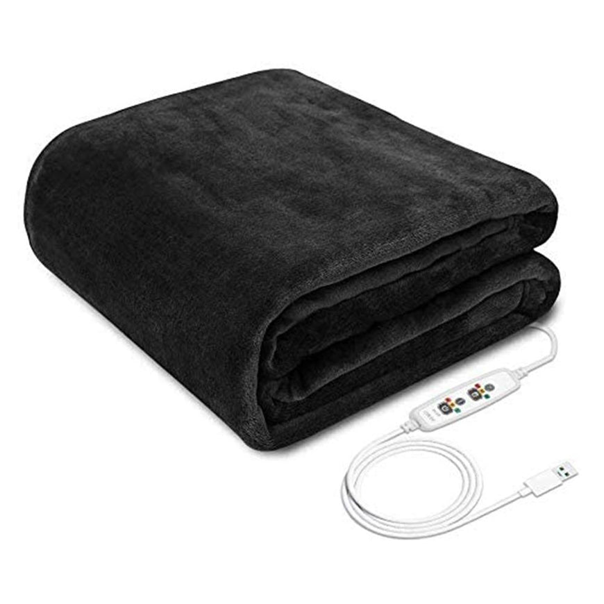 Electric Heated Throw Blanket Furvenzy