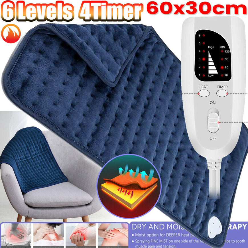 Electric Heating Pad Microplush Blanket Furvenzy