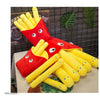 Simulation Food Fries Pillow Pizza Plush Toy 10
