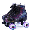 Printed Double Row Roller Skates - Furvenzy