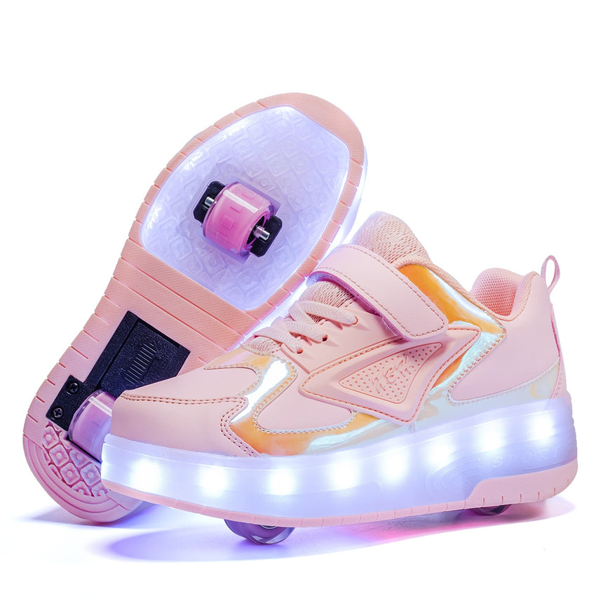 LED Roller Skates for Kids Furvenzy