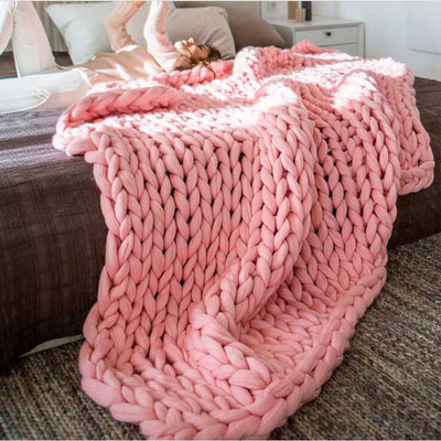 Merino Wool Throw Blanket 5