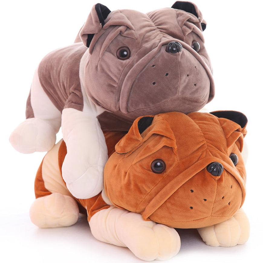 Shar Pei Bulldog Stuffed Plush Toy Furvenzy