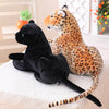 Realistic Leopard Tiger Plush Stuffed Toy 5