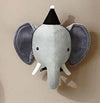Animal Head Wall Decor Stuffed Animal Plush Toy 5