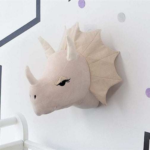 Animal Head Wall Decor Stuffed Animal Plush Toy Furvenzy