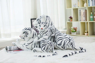 Realistic Leopard Tiger Plush Stuffed Toy 16