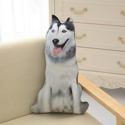 Stuffed Dog Plush Pillow