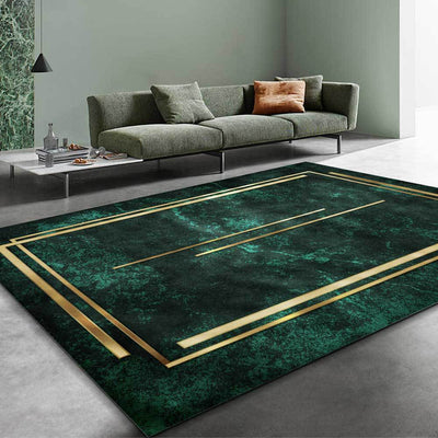 Mid Century Modern Rug - Living Room Carpet 1