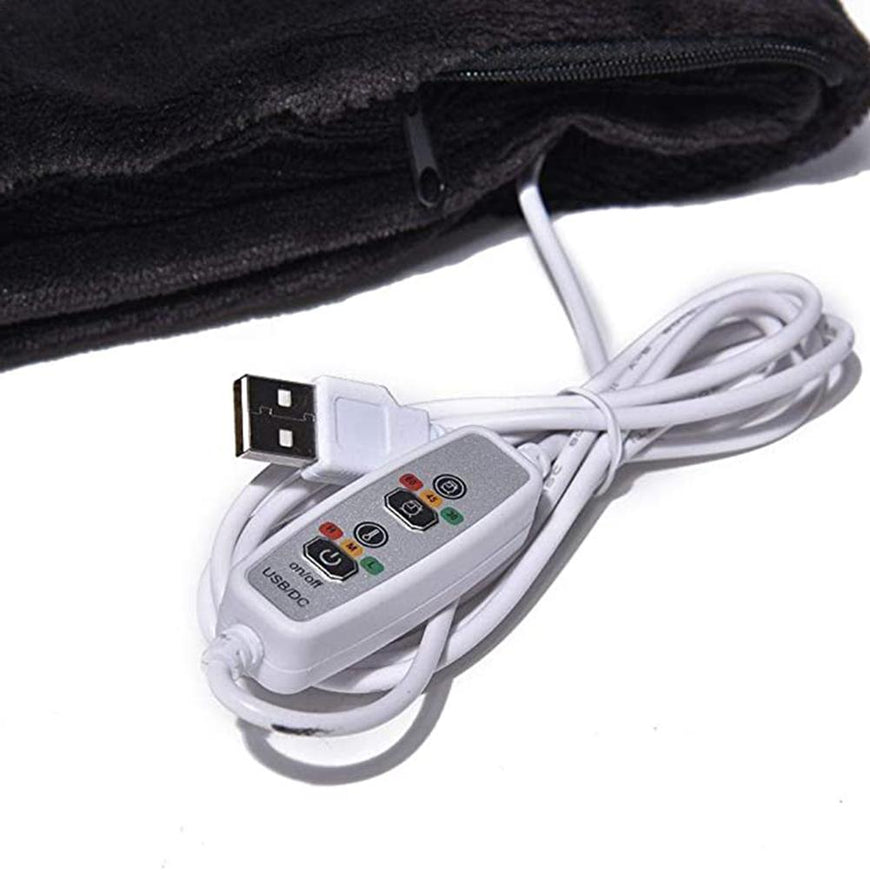 Electric Heated Throw Blanket Furvenzy