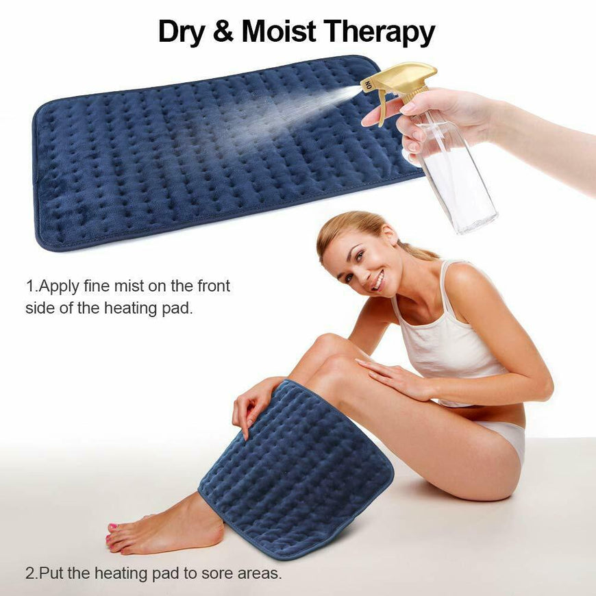 Electric Heating Pad Microplush Blanket Furvenzy