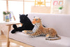 Realistic Leopard Tiger Plush Stuffed Toy 9