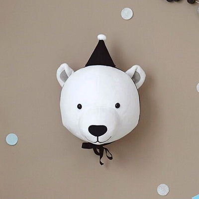 Animal Head Wall Decor Stuffed Animal Plush Toy 7