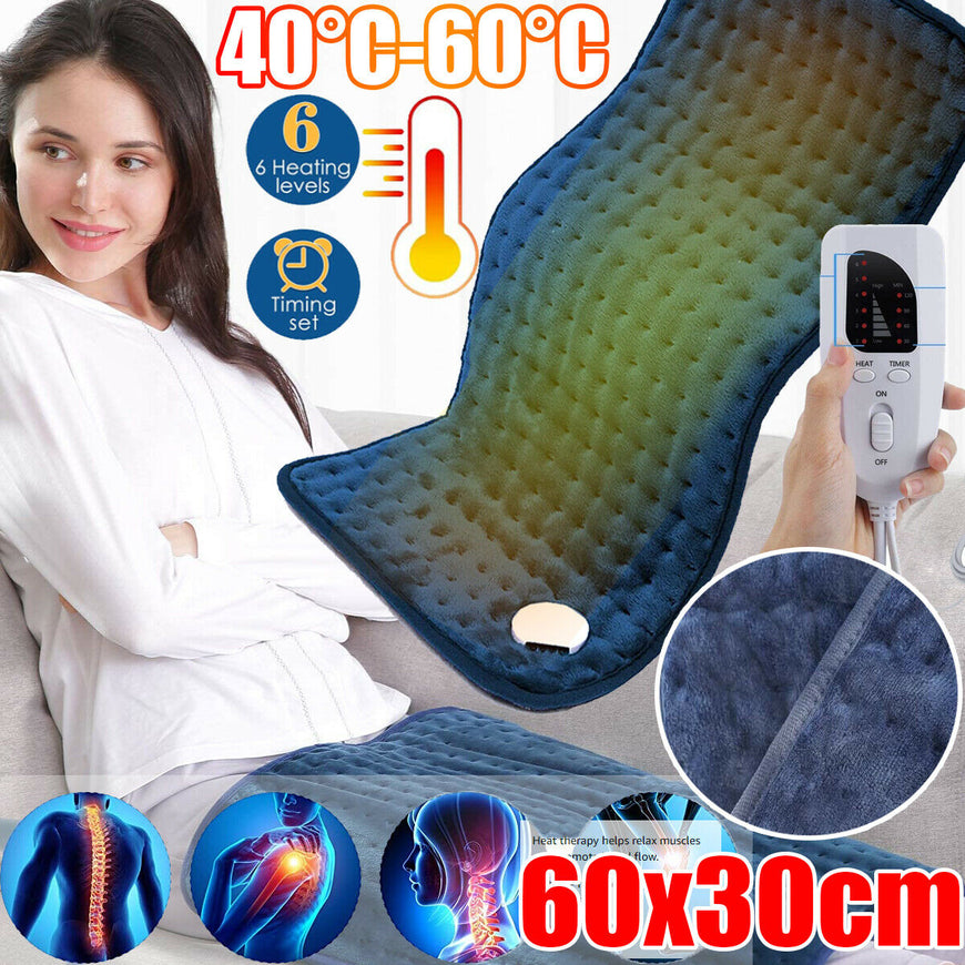 Electric Heating Pad Microplush Blanket Furvenzy