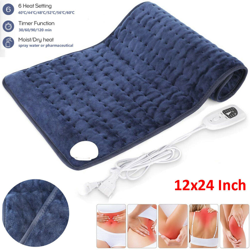 Electric Heating Pad Microplush Blanket Furvenzy