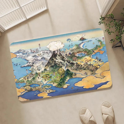 Pokemon Anti-Slip Doormat Living Room Rug - Furvenzy