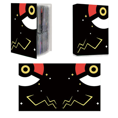 pokemon pikachu game card collection binder 26