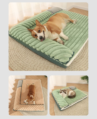 DOG BED WITH PADDED CUSHION 25