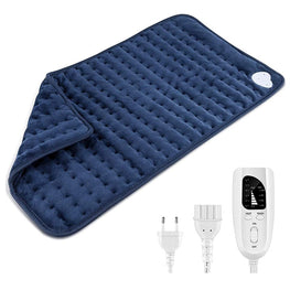 Electric Heating Pad Microplush Blanket Furvenzy Blue