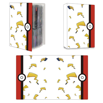 pokemon pikachu game card collection binder 40