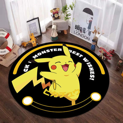 pokemon pikachu home decor carpet rug 4
