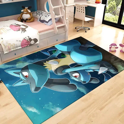 pokemon pikachu children room rug carpet 5