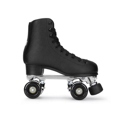 Double Row Leather Roller Skates Shoes 6