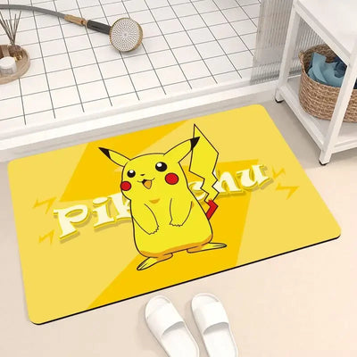 pokemon pikachu bathroom floor mat 5