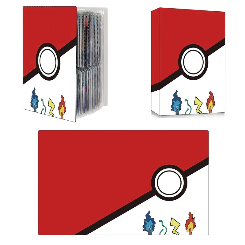 pokemon pikachu game card collection binder 1