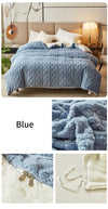 Throw Blanket - Thickened Flannel Fleece 17