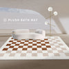 Checkerboard Living Room Carpet Geometric Rug 14