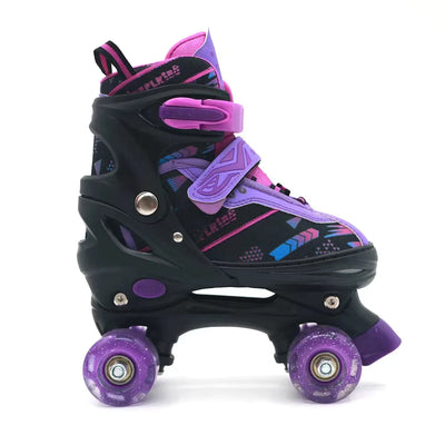 Kids Roller Skating Shoes Purple 4