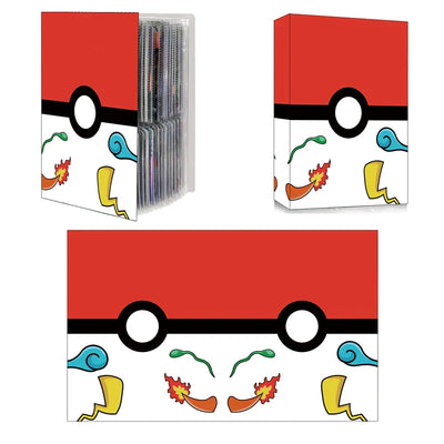 pokemon pikachu game card collection binder 25