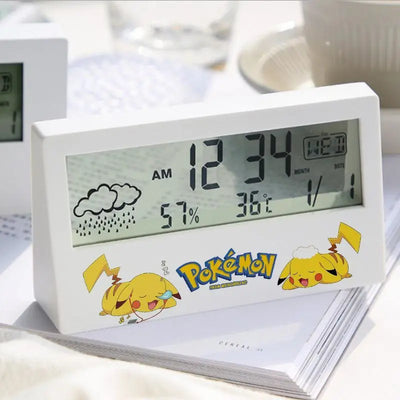 pokemon pikachu electronic table clock 4