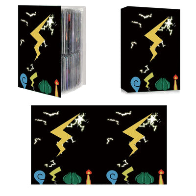 pokemon pikachu game card collection binder 32