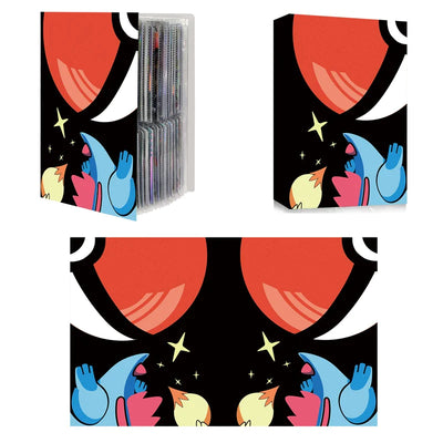 pokemon pikachu game card collection binder 9